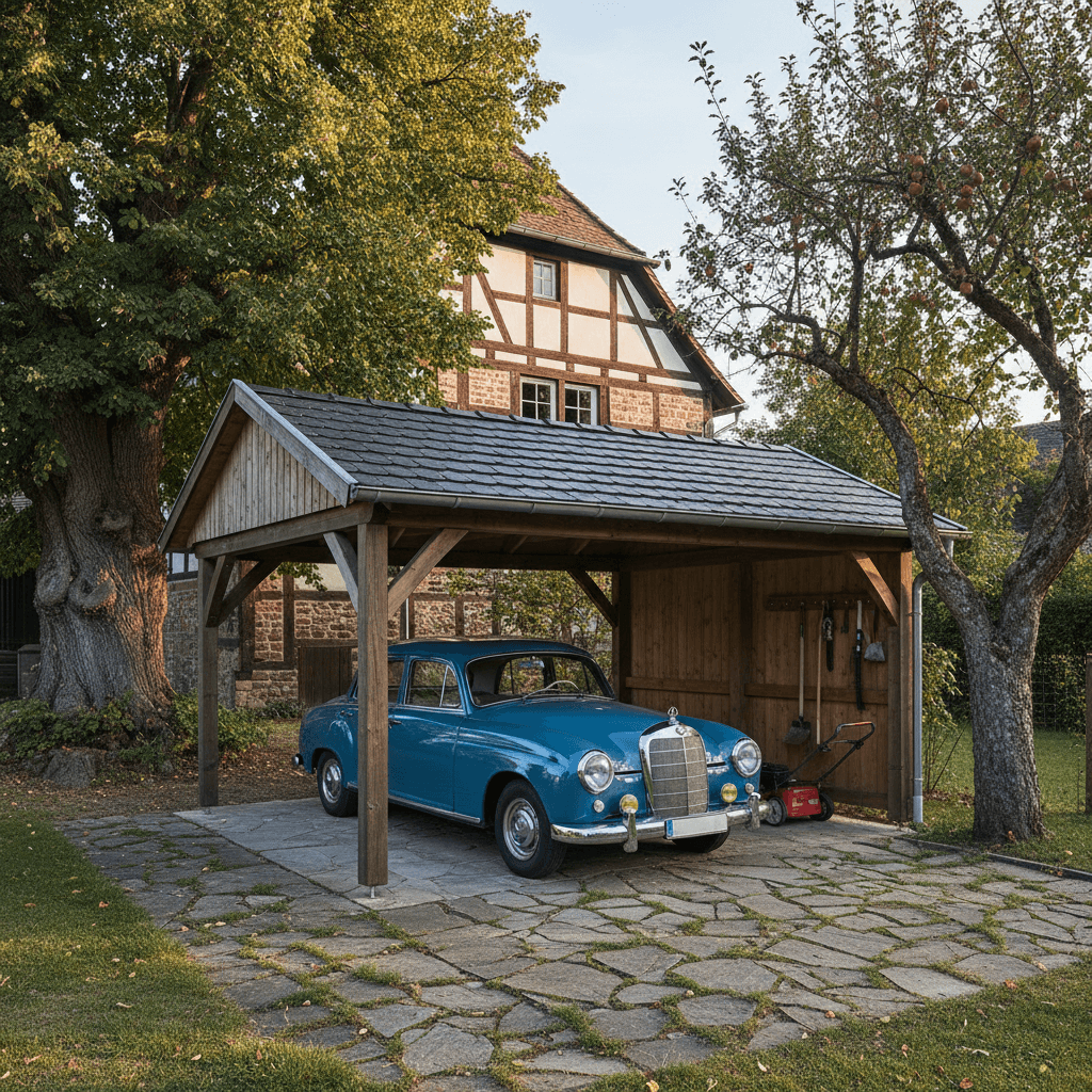 Geschichte Carport